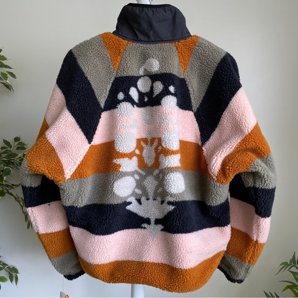 NEW Free People Rocky Ridge Fleece Jacket - Picture 14 of 15